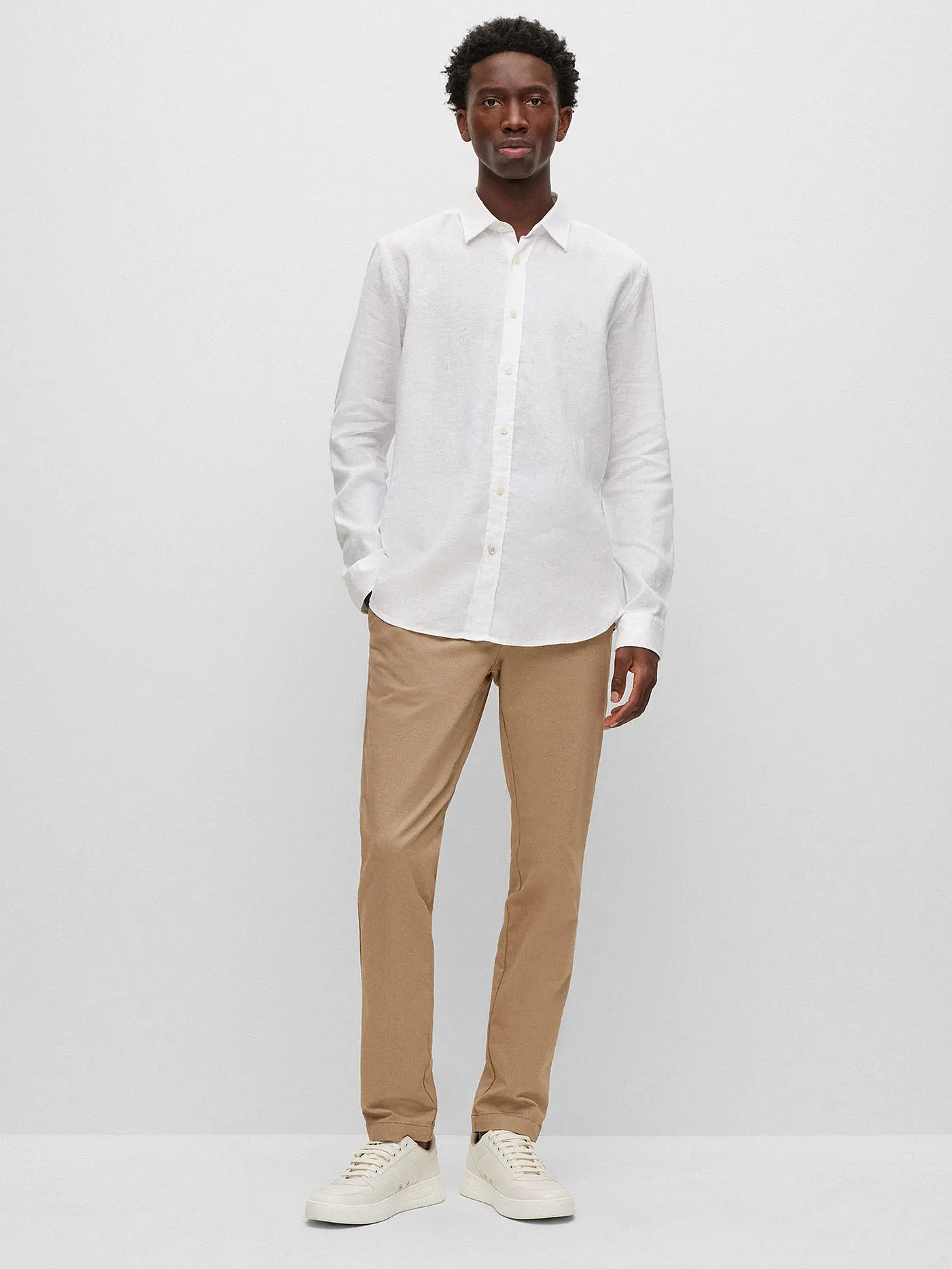 BOSS | Leinenhemd Slim Fit | 